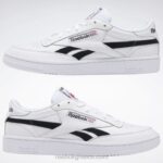 άσπρο μαύρο ανδρικά παπούτσια club c revenge Reebok ND8H147 - Image 3