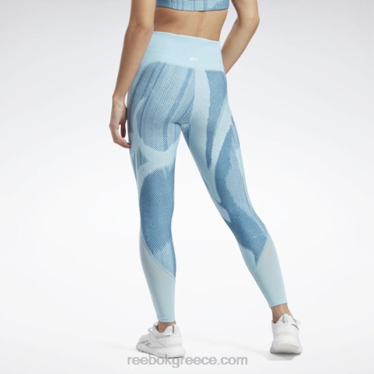 γυναίκες ατσάλι μπλε s23-r lux perform κολάν Reebok ND8H395 - Image 3