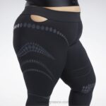 γυναίκες μαύρος καλσόν cardi b (συν μέγεθος) Reebok ND8H218 - Image 5