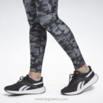 γυναίκες μαύρος κολάν με έντονο camo print lux Reebok ND8H433 - Image 5
