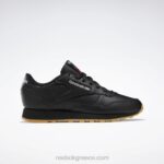 γυναίκες πυρήνα μαύρο/καθαρό γκρι 5/reebok rubber gum-03 κλασικά δερμάτινα παπούτσια Reebok ND8H193