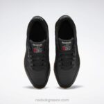 γυναίκες πυρήνα μαύρο/καθαρό γκρι 5/reebok rubber gum-03 κλασικά δερμάτινα παπούτσια Reebok ND8H193 - Image 6