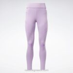 γυναίκες σαστισμένος μωβ κολάν cardi b Reebok ND8H338 - Image 9
