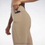 γυναίκες τεφρόχρουν χρώμα lux ψηλόμεσο καλσόν Reebok ND8H417 - Image 5