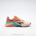 γυναίκες soft ecru/coral court s23-r/classic teal γυναικεία παπούτσια προπόνησης nano x2 Reebok ND8H19