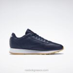 διάνυσμα navy/ftwr white/reebok rubber gum-03 κλασικά δερμάτινα παπούτσια Reebok ND8H105 - Image 2