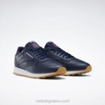 διάνυσμα navy/ftwr white/reebok rubber gum-03 κλασικά δερμάτινα παπούτσια Reebok ND8H105 - Image 3