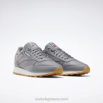 καθαρό γκρι 5/ftwr white/reebok λάστιχο-03 κλασικά δερμάτινα παπούτσια Reebok ND8H148 - Image 3