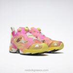 κιμωλία/πυρήνα μαύρο smiley instapump fury παπούτσια Reebok ND8H197 - Image 7