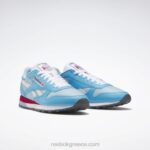 λαμπερό aqua/blue pearl/ftwr white κλασικά δερμάτινα παπούτσια Reebok ND8H201 - Image 3