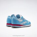 λαμπερό aqua/blue pearl/ftwr white κλασικά δερμάτινα παπούτσια Reebok ND8H201 - Image 4