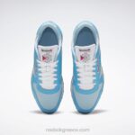 λαμπερό aqua/blue pearl/ftwr white κλασικά δερμάτινα παπούτσια Reebok ND8H201 - Image 6