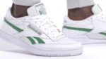 λευκό/πράσινο λαμπερό ανδρικά παπούτσια club c revenge Reebok ND8H237 - Image 2