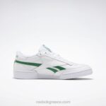 λευκό/πράσινο λαμπερό ανδρικά παπούτσια club c revenge Reebok ND8H237 - Image 4
