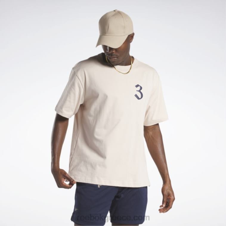 cebcceb1cebbceb1cebacf8c_ceb5cebacf81cebfcf8d_t_shirt_reebok_nd8h320.jpg μαλακό εκρού T-shirt Reebok ND8H320 - Image 1