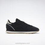 μαύρη πυρήνα/γκλέν πράσινη/ καουτσούκ reebok-04 κλασικά δερμάτινα vintage παπούτσια του 1983 Reebok ND8H333 - Image 2