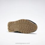 μαύρη πυρήνα/γκλέν πράσινη/ καουτσούκ reebok-04 κλασικά δερμάτινα vintage παπούτσια του 1983 Reebok ND8H333 - Image 5