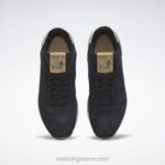 μαύρη πυρήνα/γκλέν πράσινη/ καουτσούκ reebok-04 κλασικά δερμάτινα vintage παπούτσια του 1983 Reebok ND8H333 - Image 6