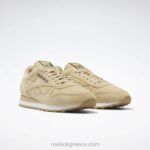 τσίχλα sahara/glen green/reebok rubber-04 κλασικά δερμάτινα vintage παπούτσια του 1983 Reebok ND8H349 - Image 3