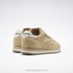 τσίχλα sahara/glen green/reebok rubber-04 κλασικά δερμάτινα vintage παπούτσια του 1983 Reebok ND8H349 - Image 4