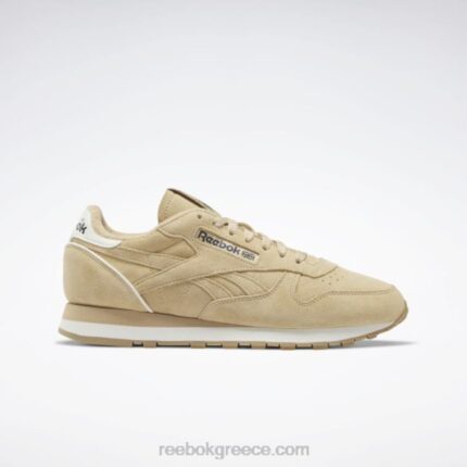 τσίχλα sahara/glen green/reebok rubber-04 κλασικά δερμάτινα vintage παπούτσια του 1983 Reebok ND8H349