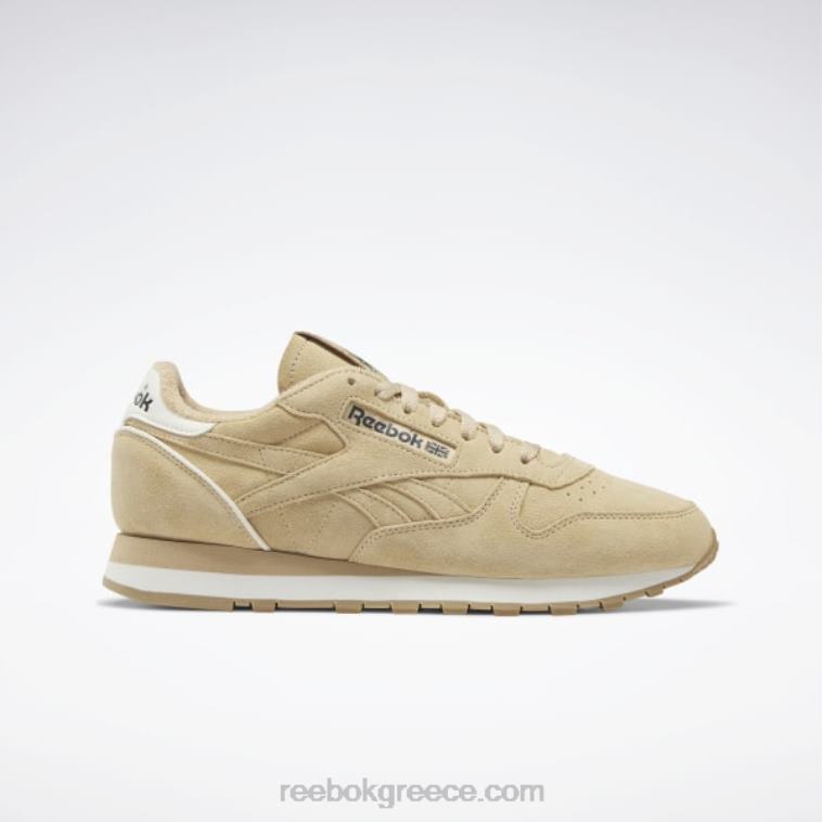 τσίχλα sahara/glen green/reebok rubber-04 κλασικά δερμάτινα vintage παπούτσια του 1983 Reebok ND8H349 - Image 1