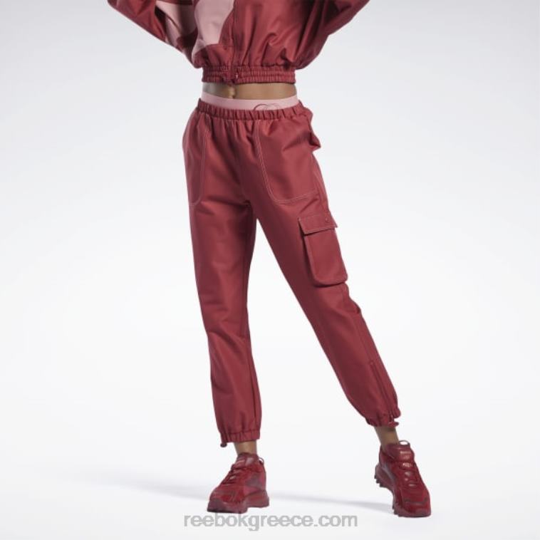 γυναίκες κόκκινο τριάθλου παντελόνι cardi b Reebok ND8H935