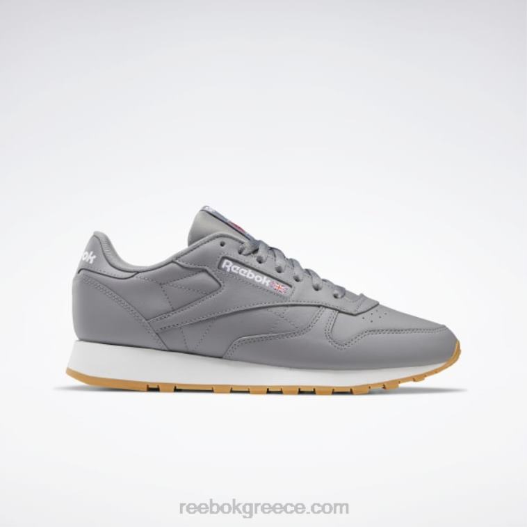 καθαρό γκρι 5/ftwr white/reebok λάστιχο-03 κλασικά δερμάτινα παπούτσια Reebok ND8H148