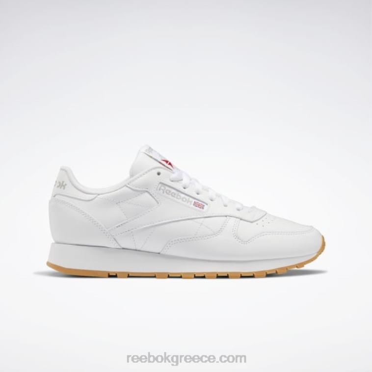 ftwr λευκό/καθαρό γκρι 3/reebok rubber gum-03 κλασικά δερμάτινα παπούτσια Reebok ND8H26