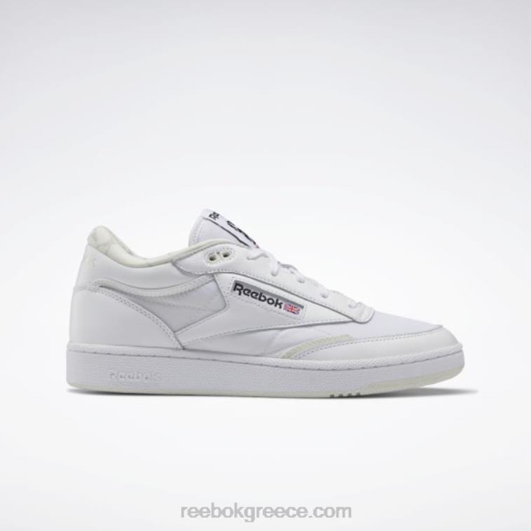 ftwr λευκή/πρωινή ομίχλη κλαμπ γ 85 mid ii παπούτσια Reebok ND8H329