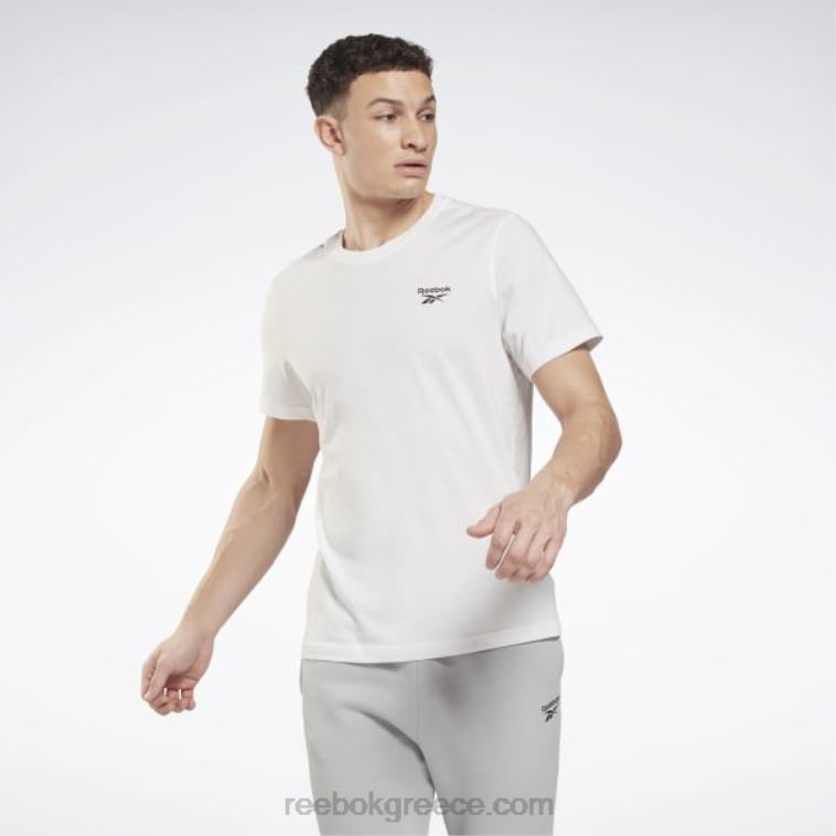 άνδρες άσπρο κλασική μπλούζα ταυτότητας Reebok ND8H1170