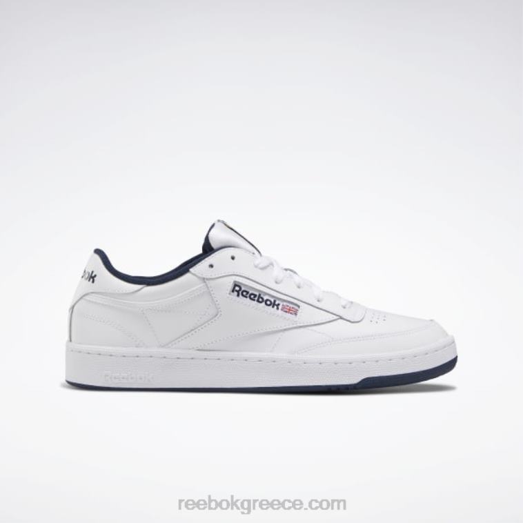 άνδρες λευκό/ναυτικό club c 85 ανδρικά παπούτσια Reebok ND8H1033