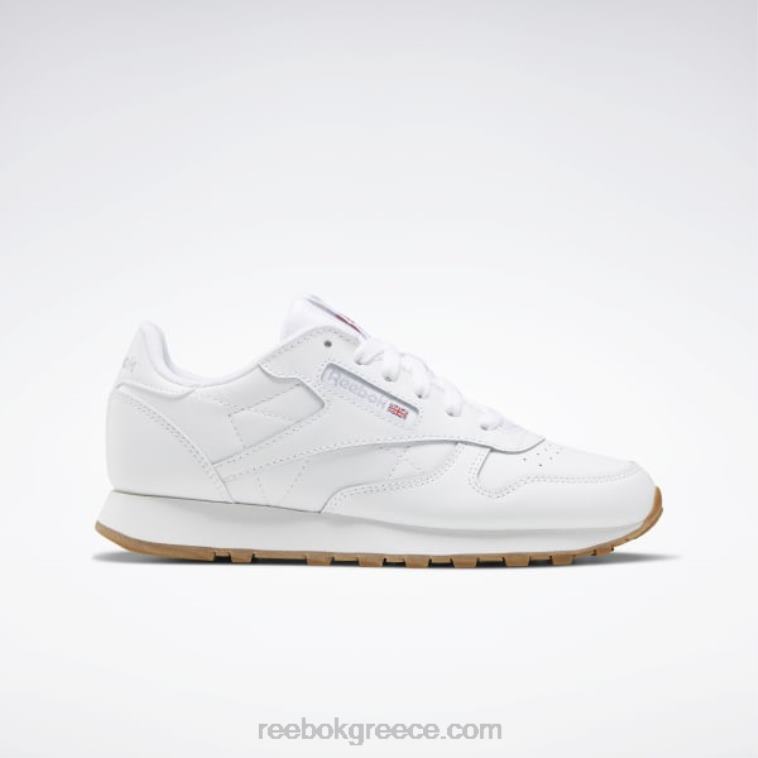 παιδιά ftwr white/reebok rubber gum-02 κλασικά δερμάτινα παπούτσια - δημοτικού Reebok ND8H1379