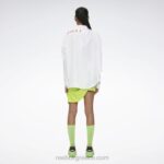 άσπρο πουκάμισο με ντραπέ με κουμπιά Reebok ND8H379 - Image 3