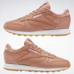 γυναίκες canyon coral mel/ftwr white κλασικά δερμάτινα παπούτσια Reebok ND8H420 - Image 9
