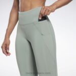 γυναίκες αρμονία πράσινο lux ψηλόμεσο καλσόν Reebok ND8H233 - Image 4