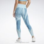 γυναίκες ατσάλι μπλε s23-r lux perform κολάν Reebok ND8H395 - Image 3