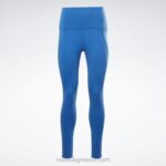 γυναίκες διάνυσμα μπλε lux ψηλόμεσο καλσόν Reebok ND8H426 - Image 6