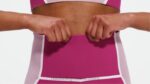 γυναίκες ημι περήφανο ροζ lux ψηλόμεσο κολάν colorblock Reebok ND8H385 - Image 2
