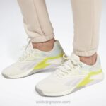 γυναίκες μαλακό εκρού φλις παντελόνι lux Reebok ND8H438 - Image 5