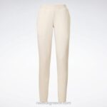 γυναίκες μαλακό εκρού φλις παντελόνι lux Reebok ND8H438 - Image 6