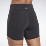 γυναίκες μαύρος booty σορτς lux Reebok ND8H298 - Image 5