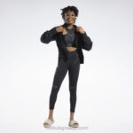 γυναίκες μαύρος cardi b top Reebok ND8H342 - Image 3