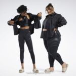 γυναίκες μαύρος cardi b top Reebok ND8H342 - Image 4