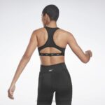 γυναίκες μαύρος αθλητικό σουτιέν δρομέα lux Reebok ND8H394 - Image 4