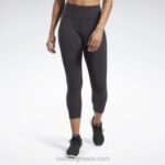 γυναίκες μαύρος κολάν lux 3/4 Reebok ND8H340
