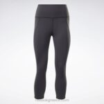 γυναίκες μαύρος κολάν lux 3/4 Reebok ND8H340 - Image 6