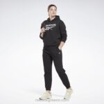 γυναίκες μαύρος τζόγκερ φλις ταυτότητας Reebok ND8H292 - Image 2