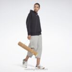 γυναίκες μαύρος υπερμεγέθη κουκούλα lux Reebok ND8H451 - Image 3