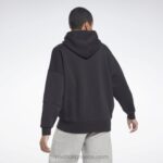 γυναίκες μαύρος υπερμεγέθη κουκούλα lux Reebok ND8H451 - Image 4